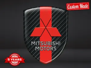 Mitsubishi Etichetta Adesiva Impermeabile Stile Chic Regolabili